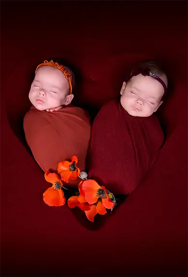 Twins Newborn Photosession Glasgow